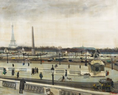 Sin título (Place de la Concorde) de Lucien Adrion