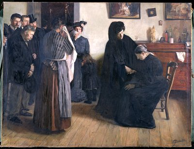 Consolación (óleo sobre lienzo) de Lucien Hector Jonas