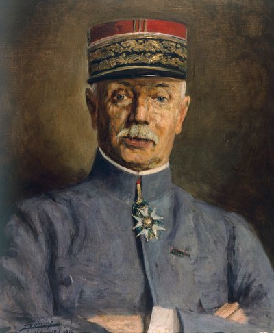 Retrato del general Fayolle, comandante del Decimosexto Ejército, por Lucien Jonas (1880-1947), Primera Guerra Mundial, Francia, siglo XX de Lucien Hector Jonas