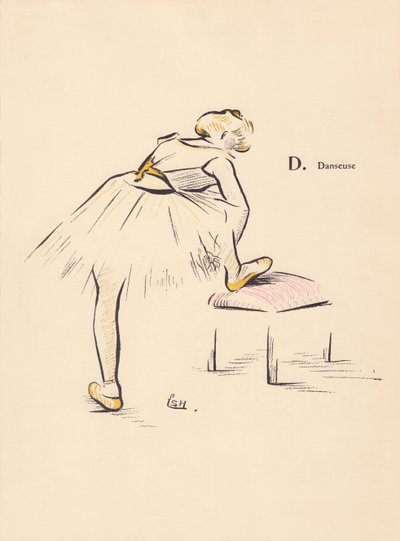 D. Bailarina de Lucien L. (active 1904) Henreaux