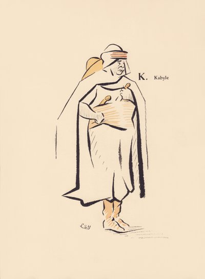 K. Kabyle de Lucien L. (active 1904) Henreaux