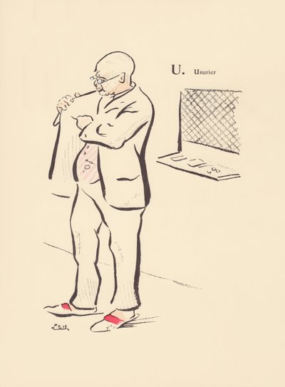 U. usurier de Lucien L. (active 1904) Henreaux