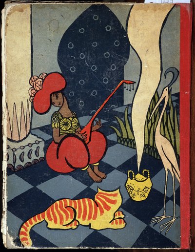 4ª portada de los cuentos "Les Mille et une nuits" de Lucien Laforge (1889-1952) de Lucien Laforge