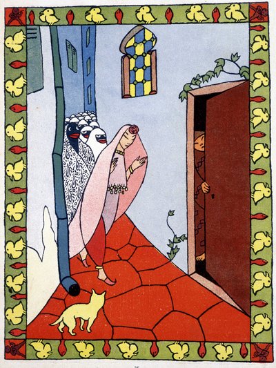 Les 1001 Nights (Cuentos de las mil y una noches) Lucien Laforge (1889-1952) 1912. de Lucien Laforge