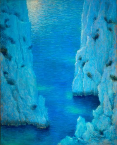 La Calanque de Lucien Levy-Dhurmer