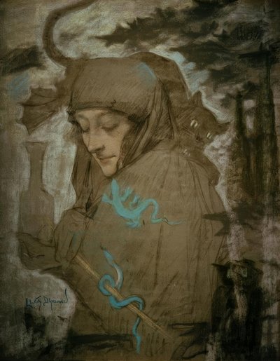 La bruja de Lucien Levy-Dhurmer