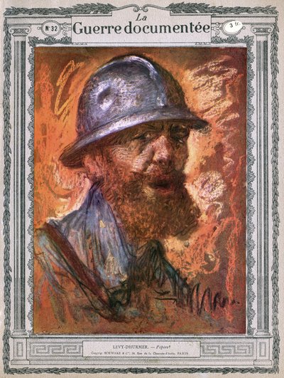 Pepere, retrato de vieja pelirroja de Lucien Levy Dhurmer