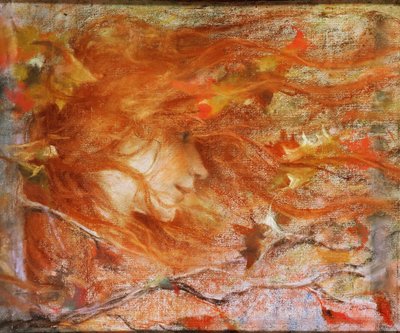 Ráfagas de viento de Lucien Levy Dhurmer