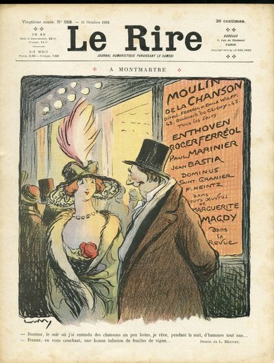 Portada de Le Rire de Lucien Metivet