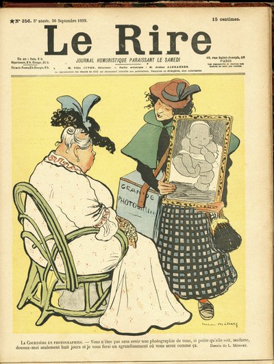 Portada de "Le Rire" de Lucien Metivet