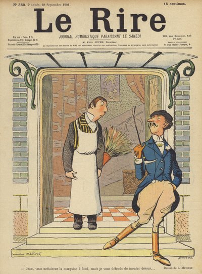 Ilustración para Le Rire de Lucien Metivet
