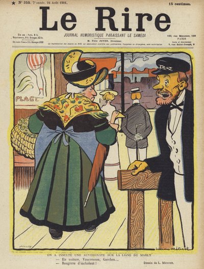 Ilustración para Le Rire de Lucien Metivet