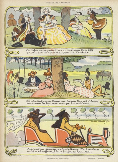Ilustración para Le Rire de Lucien Metivet