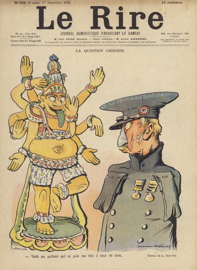 Ilustración para Le Rire de Lucien Metivet