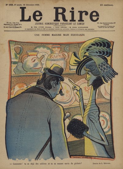 Ilustración para Le Rire de Lucien Metivet