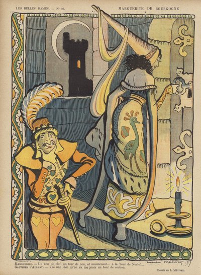 Ilustración para Le Rire de Lucien Metivet
