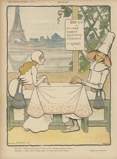 Ilustración para Le Rire de Lucien Metivet