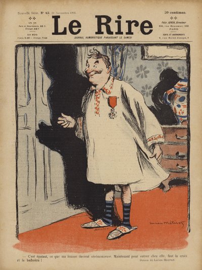 Ilustración para Le Rire de Lucien Metivet