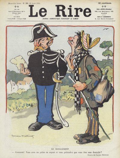 Ilustración para Le Rire de Lucien Metivet