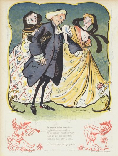 Ilustración para Le Rire de Lucien Metivet