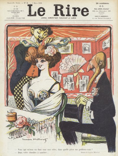 Ilustración para Le Rire de Lucien Metivet