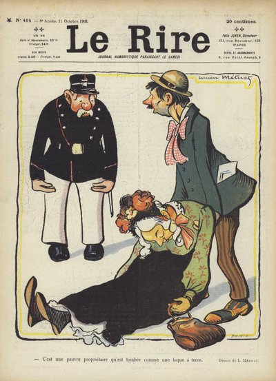 Ilustración para Le Rire de Lucien Metivet
