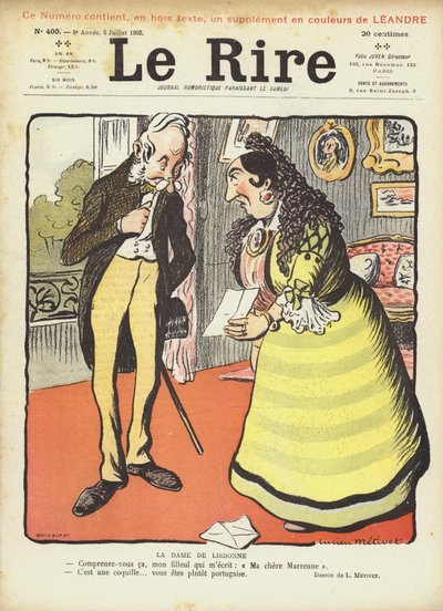 Ilustración para Le Rire de Lucien Metivet