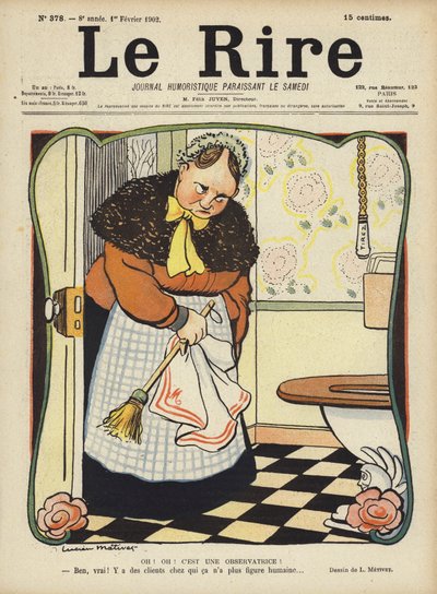 Ilustración para Le Rire de Lucien Metivet