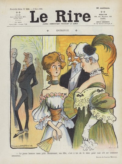 Ilustración para Le Rire de Lucien Metivet