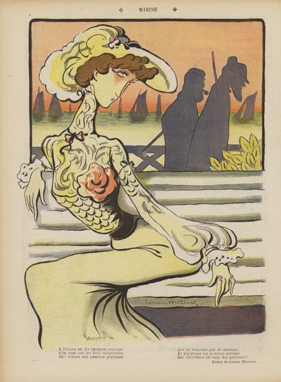 Ilustración para Le Rire de Lucien Metivet