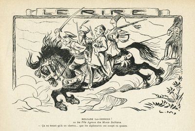 Ilustración en Le Rire de Lucien Metivet