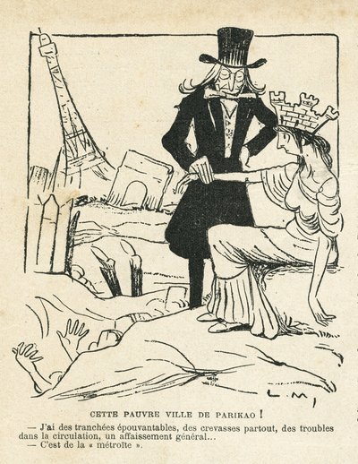 Ilustración en Le Rire de Lucien Metivet