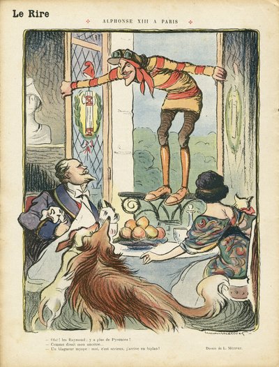 Ilustración en Le Rire de Lucien Metivet
