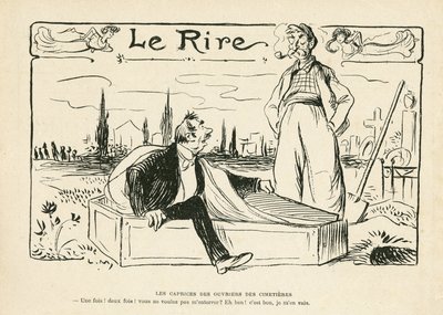 Ilustración en Le Rire de Lucien Metivet