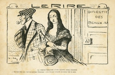 Ilustración en Le Rire de Lucien Metivet