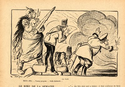 Le Rire rouge, Satírico en N&B de Lucien Metivet