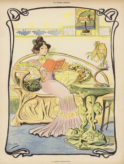La dama moderna de Lucien Metivet