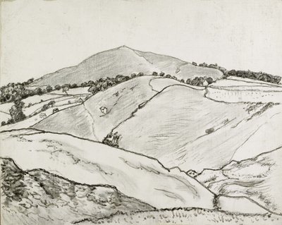 Cefn Bryn, 1933 de Lucien Pissarro