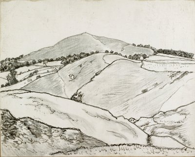 Cefn Bryn, 1933 de Lucien Pissarro