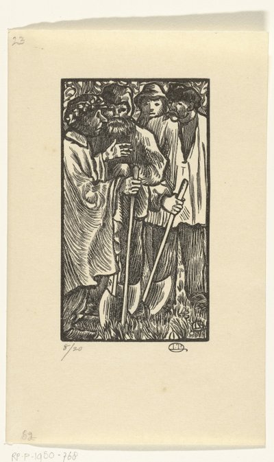 Houthakkers los leñadores de Lucien Pissarro