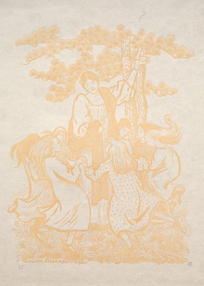 Ilustración 25: La Ronde de Lucien Pissarro