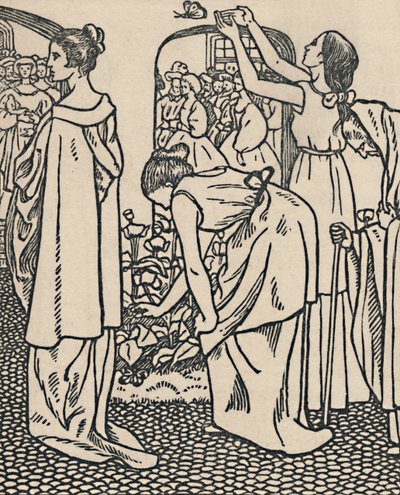 La Bella Durmiente, 1919 de Lucien Pissarro