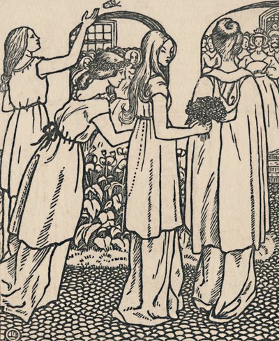 La Bella Durmiente, 1919 de Lucien Pissarro
