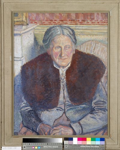 Sra Camille Pissarro de Lucien Pissarro