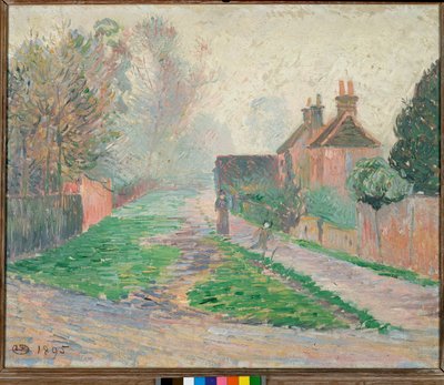Mañana de noviembre, Epping de Lucien Pissarro