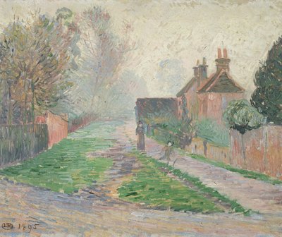 Mañana de noviembre, Epping, 1895 de Lucien Pissarro