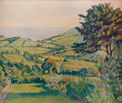 Vista del mar, Fishponds, 1915, c1932 de Lucien Pissarro