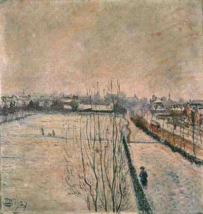 Stamford Brook, Londres de Lucien Pissarro