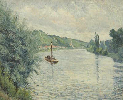 La barca de Lucien Pissarro