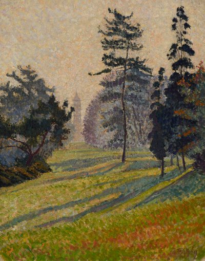 La Pagoda, Kew de Lucien Pissarro